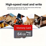 SD Card 256GB 128GB 64GB High Speed Flash Card Micro SD