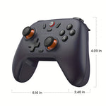 GameSir Nova Lite Wireless Gaming Controller - Ergonomic, Wireless & Wired Connectivity for Switch, for Android, iOS, PC & Steam Games - Turbo Function, Hall Effect Sticks