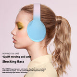 Gradient Color Wireless Noise Reduction Headset Bluetooth Headset