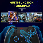 Wireless Controller for PS5 PS4 PS3 IOS Android PC Hall Effect 9-color LED lights Vibration effect PS4 Gamepad