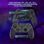 Wireless Controller Dual Vibration Bluetooth Gamepad Programmable Turbo Function For PS4 Console Android IOS PC Joystick