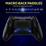 Wireless Controller for PS5 PS4 PS3 IOS Android PC Hall Effect 9-color LED lights Vibration effect PS4 Gamepad