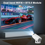 Projector 4K Android 11 HY300 Dual Wifi6
