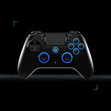 Wireless Controller for PS5 PS4 PS3 IOS Android PC Hall Effect 9-color LED lights Vibration effect PS4 Gamepad