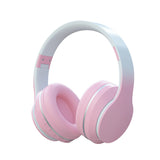 Gradient Color Wireless Noise Reduction Headset Bluetooth Headset