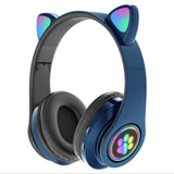 Head-mounted Stereo Cat Claw Bluetooth Headset