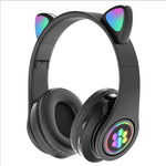 Head-mounted Stereo Cat Claw Bluetooth Headset