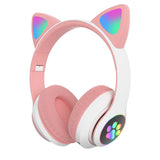 Luminous Bluetooth headset cat ear headset