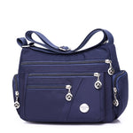 Ladies Multi-layer Square Fashion Women Shoulder Messenger Bag Waterproof Nylon Oxford Crossbody Bag Handbags