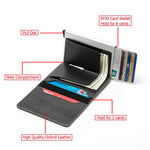 Wallet RFID Vintage Aluminium Box