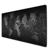 Extended RGB Gaming Mouse Pad World Map